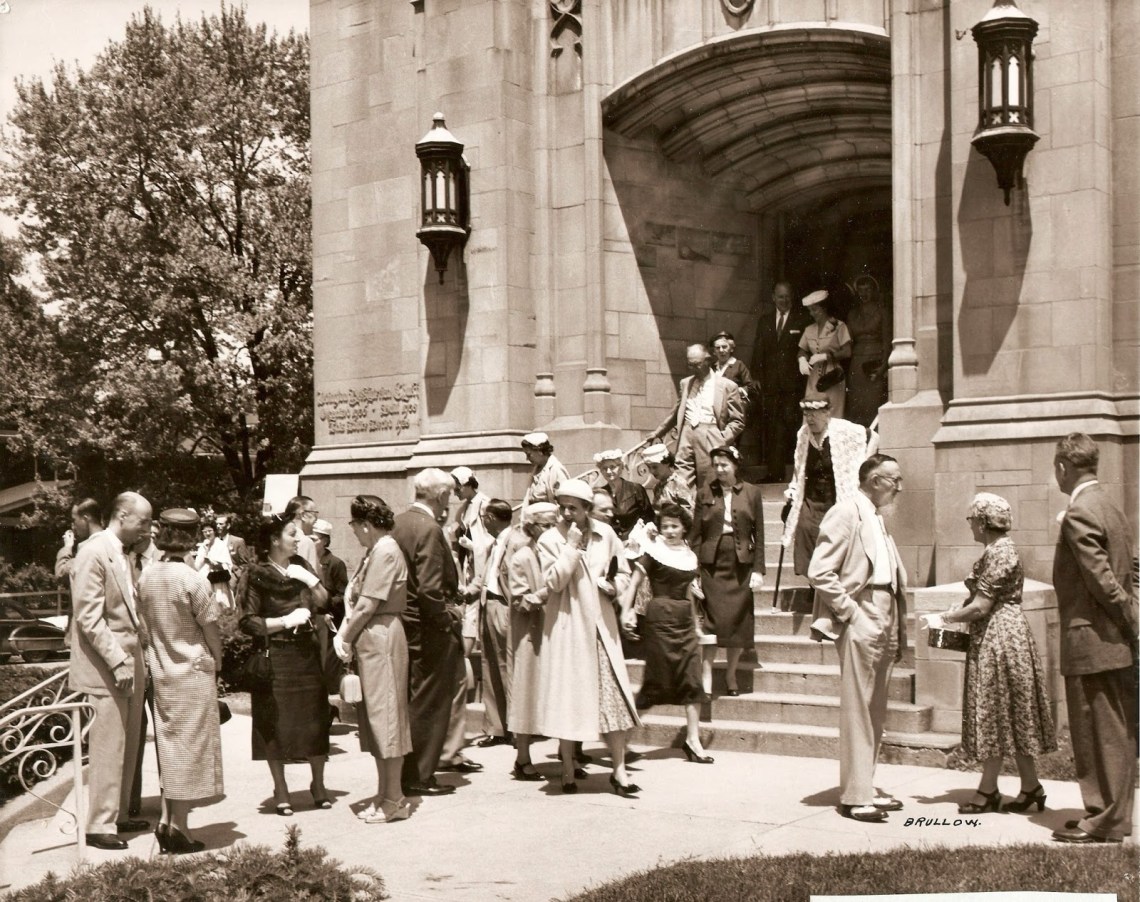 Irv Presby Church People c1954